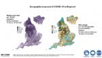 Latest COVID-19 map showing cases